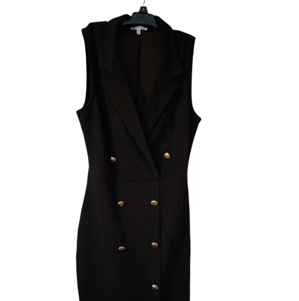 Woman Black dress
